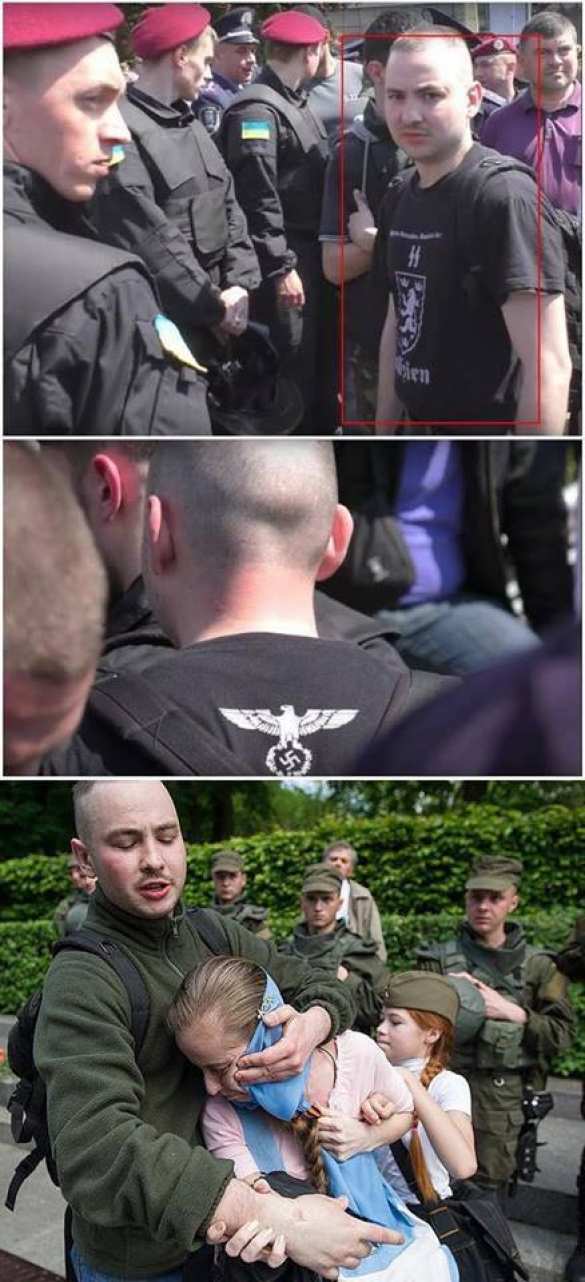 Неонацисты, избивавшие людей в центре Киева, напоказ демонстрировали фашистскую символику (ФОТО, ВИДЕО) | Русская весна