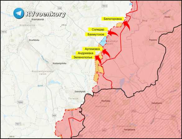 Армия России наступает на Донбассе, артбои по всей линии фронта — генштаб ВСУ (КАРТА) | Русская весна