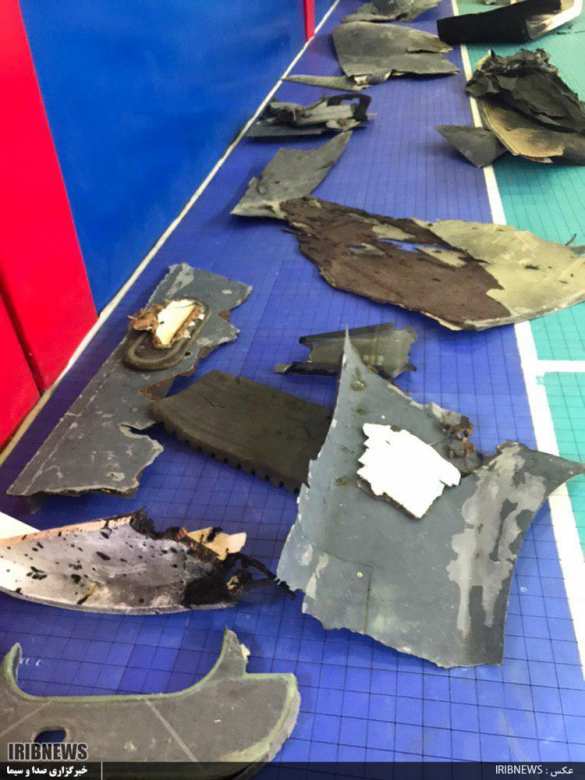 Иранские военные показали сбитый американский беспилотник (+ФОТО, ВИДЕО) | Русская весна