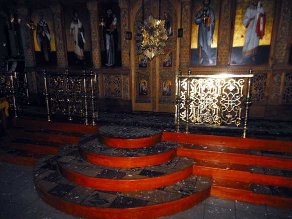 Огнем украинских военных повреждено здание церкви в Дебальцево (+ВИДЕО, ФОТО) | Русская весна