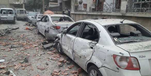 СРОЧНО: Боевики атаковали Дамаск, под огонь попал район дислокации российских военных (+ФОТО, ВИДЕО) | Русская весна