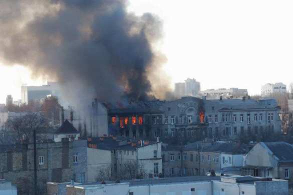 Пожар в Одессе: пострадали украинская археология, океанография и пчеловодство (ФОТО, ВИДЕО) | Русская весна