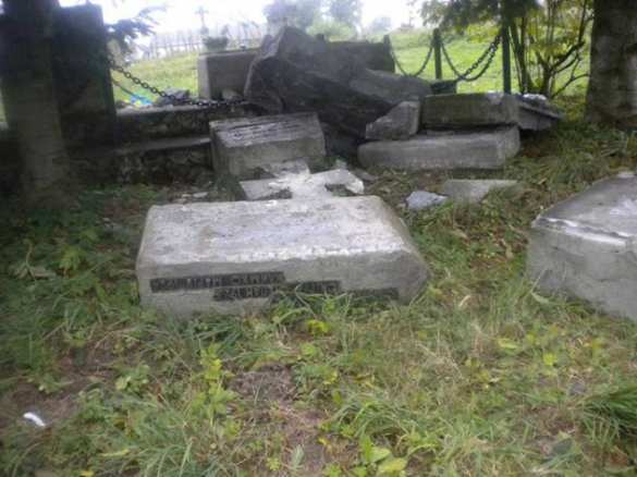 В Польше активисты уничтожили памятник украинским нацистам (ФОТО, ВИДЕО) | Русская весна