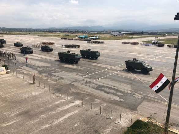 Сирия: Современная российская военная техника на Параде Победы на базе Хмеймим (ФОТО, ВИДЕО) | Русская весна