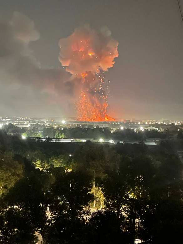 Мощный взрыв и пожар в аэропорту Ташкента (+ВИДЕО, ФОТО) | Русская весна