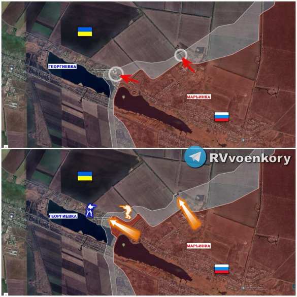 В Рождество армия России продвинулась, вернув контроль над храмами Святого Георгия и Всех Святых в Георгиевке (КАРТА) | Русская весна