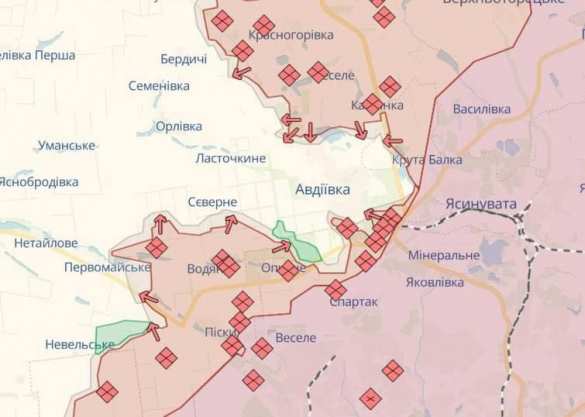 Армия России стремится захватить логистические пути ВСУ на авдеевском направлении, Киев вводит резервы, — командующий ОСУВ «Таврия» (КАРТА) | Русская весна