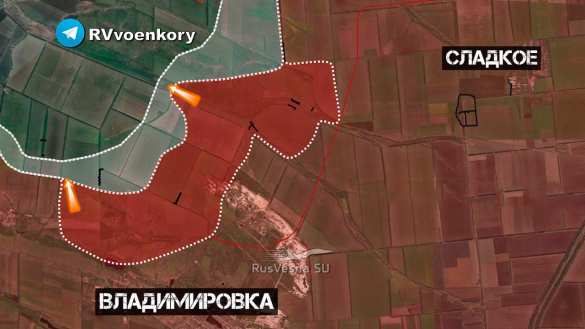 Армия России наступает на часовярском, покровском и лимано-купянском направлениях, проламывая оборону врага (КАРТА) | Русская весна