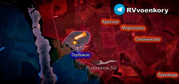 Враг прорвался в центр Глубокого, но был полностью разгромлен (КАРТА) | Русская весна