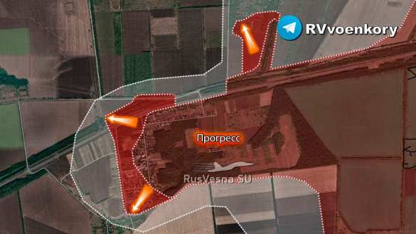 Армия России продвигается в Нью-Йорке и развивает успех у Прогресса (КАРТА) | Русская весна