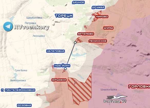 Враг под угрозой котла бежал из-под Нью-Йорка, бросив мощные укрепрайоны (КАРТА) | Русская весна