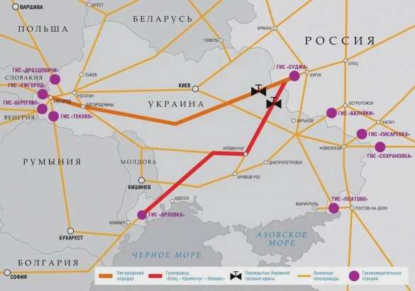 Атака врага в Курской области может перекрыть последнюю точку транзита российского газа (КАРТА) | Русская весна