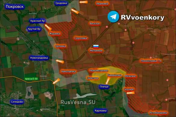 «Отважные» освободили Желанное (КАРТА) | Русская весна