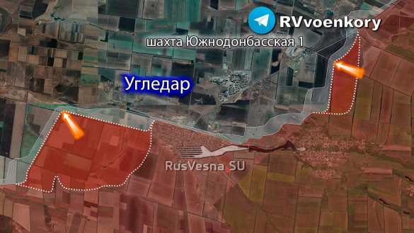 Армия России громит врага на дзержинском и угледарском направлениях (КАРТА) | Русская весна