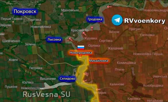 «Отважные» освободили Новогродовку, — Минобороны (КАРТА) | Русская весна
