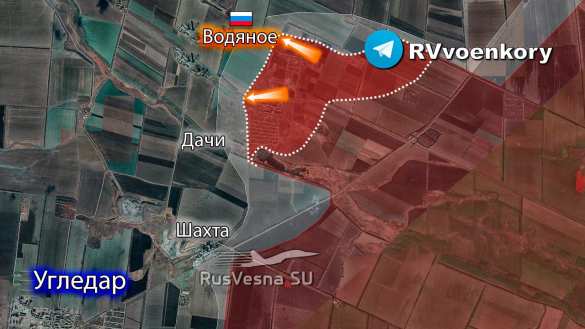 Армия России освободила ещё один населённый пункт на угледарском направлении (КАРТА) | Русская весна