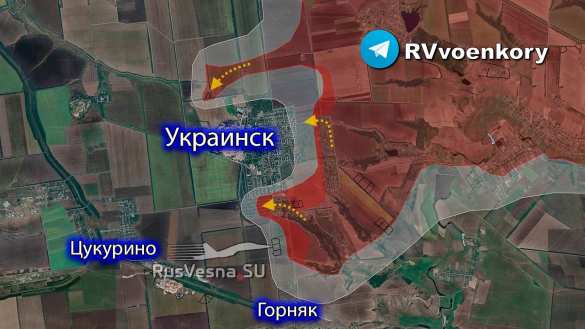Армия России успешно продвигается на Покровском и Кураховском фронтах (КАРТА) | Русская весна