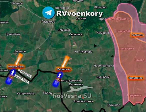 Враг попытался прорвать границу в Курской области с нового направления — подробности (КАРТА) | Русская весна