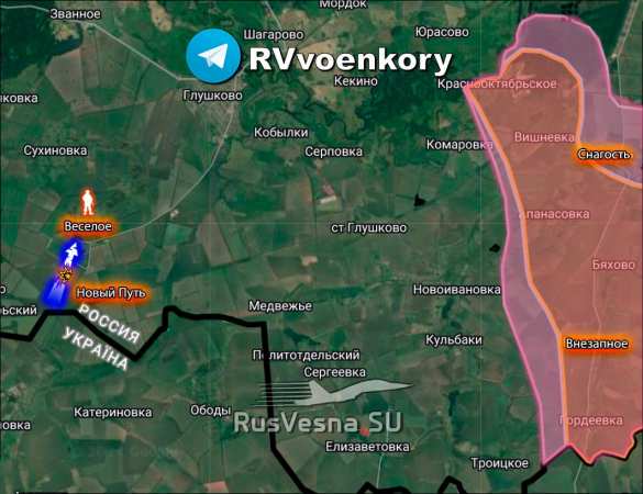 Курский фронт: Враг снова бросил «Леопарды» и «Мардеры» на прорыв к Глушково (КАРТА) | Русская весна