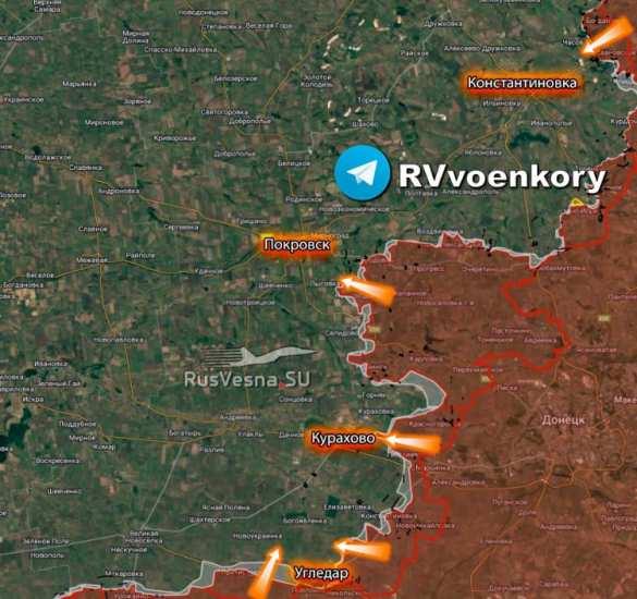 ВСУ ждёт коллапс обороны: депутат Рады готовит украинцев к потере Угледара (КАРТА) | Русская весна