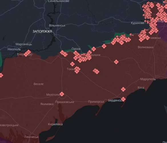 Армия России начала наступление на юге, прорвав оборону ВСУ на Запорожском фронте (КАРТА) | Русская весна