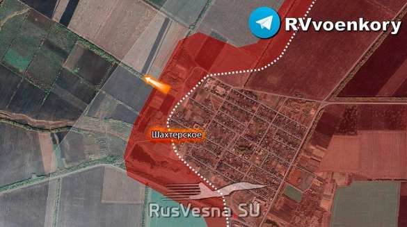 Армия России наступает на запорожском, южно-донецком и кураховском направлениях, прорывая оборону врага на Донбассе (КАРТА) | Русская весна