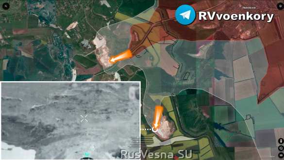 Армия России продавливает оборону врага на кураховском, красноармейском и часов-ярском направлениях (КАРТА) | Русская весна