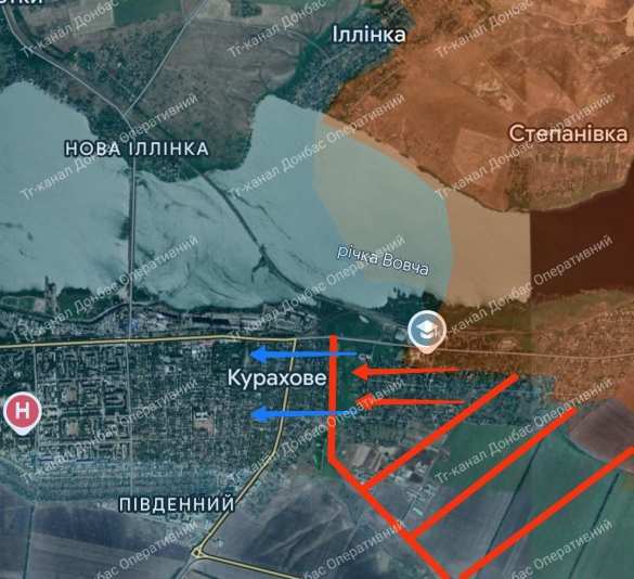 Армия России уже штурмует Курахово и заняла до 15% города (КАРТА) | Русская весна