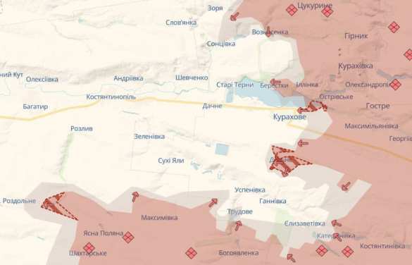 Армия России мощно прорывает оборону врага, продвигаясь к Курахово со всех сторон (КАРТА) | Русская весна