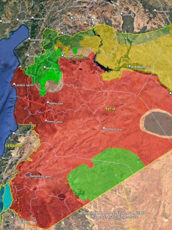 Заявление армии Сирии о якобы выводе сирийских войск из Хамы (КАРТА, ВИДЕО) | Русская весна