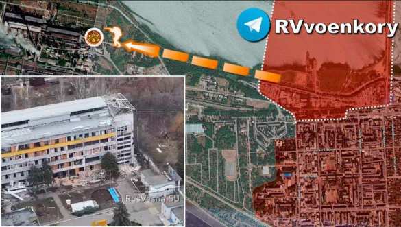 Российские бойцы прорвались в последнюю крепость ВСУ в Курахово — ТЭС (КАРТА) | Русская весна