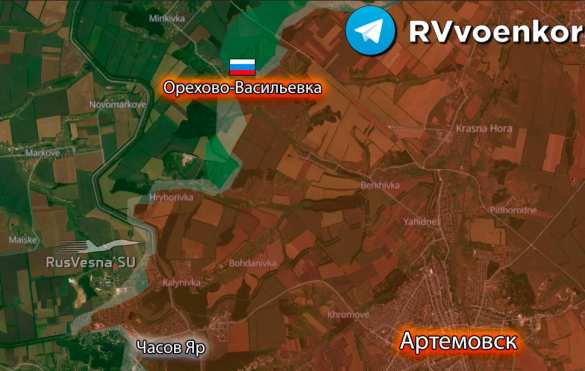 Армия России освободила Орехово-Васильевку в ДНР на краматорском направлении (КАРТА) | Русская весна