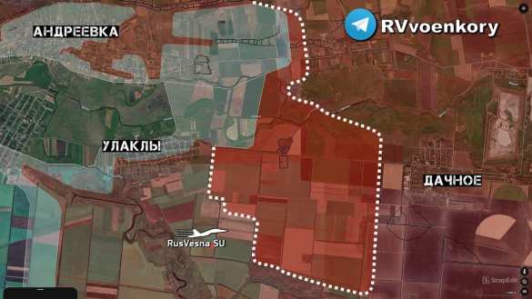 Армия России зачистила «карман» в «Андреевском мешке» к югу от Дачного (КАРТА) | Русская весна