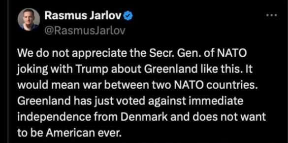 Действия Трампа могут привести к войне между двумя странами НАТО, — глава комитета по обороне парламента Дании | Русская весна