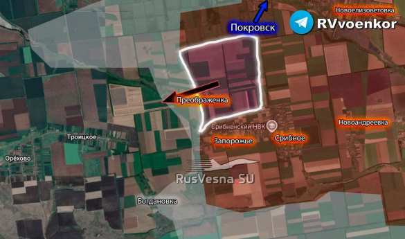 Наступление «Отважных» к Днепропетровской области: завершается разгром ВСУ в Преображенке, идут атаки на Котляровку (КАРТА) | Русская весна