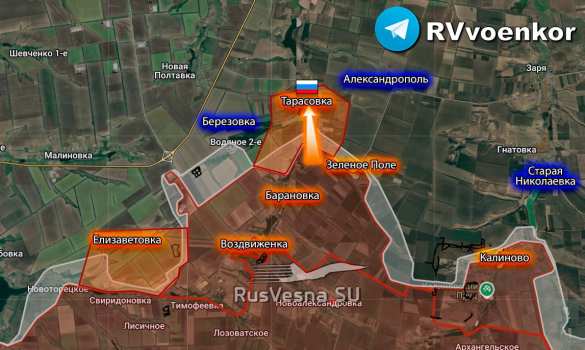 Армия России освободила Тарасовку, наступая к Константиновке (КАРТА) | Русская весна