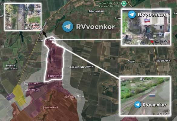 Армия России прорвалась и практически освободила Новооленовку, наступая к Константиновке (КАРТА) | Русская весна