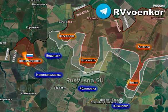Армия России освободила Владимировку в Сумской области (КАРТА) | Русская весна