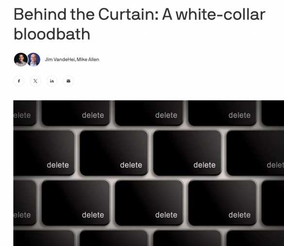 «Неравенство станет пугающим»: искусственный интеллект может уничтожить половину всех рабочих мест | Русская весна