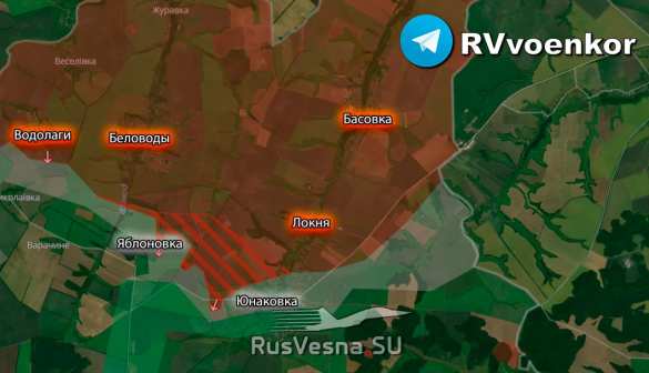 Армия России существенно продвинулась, наступая в Сумской и Запорожской областях (КАРТА) | Русская весна