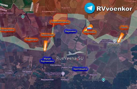 Армия России освободила Яблоновку в Сумской области (КАРТА) | Русская весна