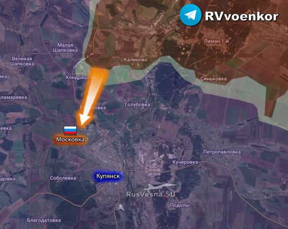 Армия России освободила Московку в Харьковской области (КАРТА) | Русская весна