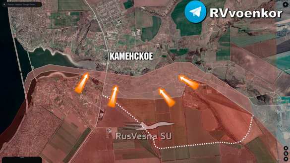 Армия России штурмует Каменское на Запорожском фронте (КАРТА) | Русская весна