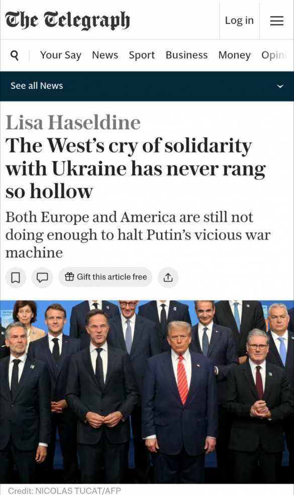 Трамп может навязать Киеву мир с территориальными уступками — Telegraph | Русская весна