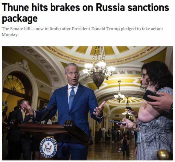 В США затормозили законопроект о 500-процентных пошлинах против России | Русская весна