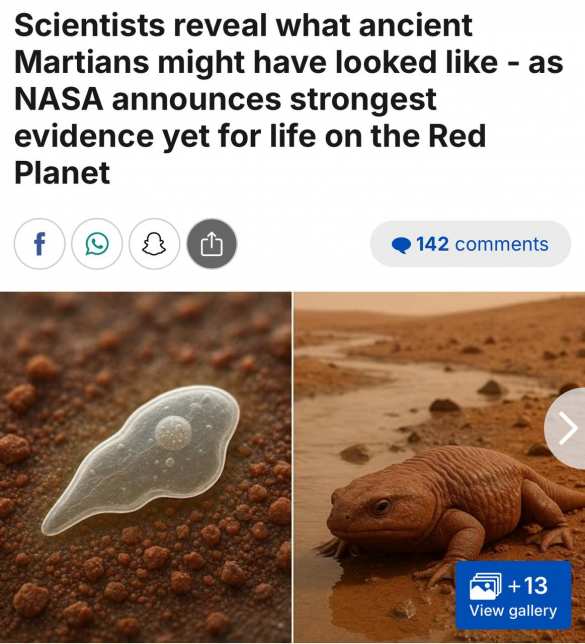 На Марсе найдены следы древней жизни — NASA (ФОТО) | Русская весна