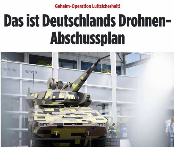 В Германии задумались над «секретным планом» по борьбе с беспилотниками — Bild | Русская весна