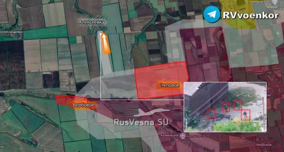 Армия России прорвалась в Алексеевку на Днепропетровском фронте (КАРТА) | Русская весна