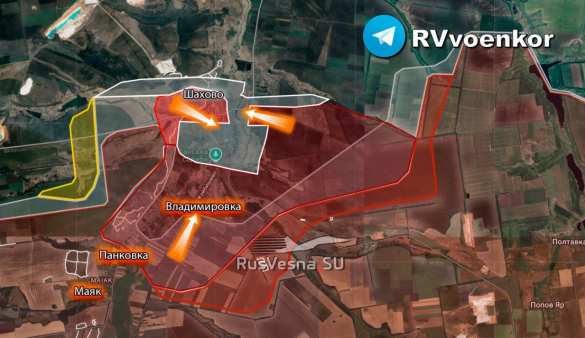 «Добропольский котёл»: Армия России завершает разгром врага в Шахово, ломая контрнаступ ВСУ (КАРТА) | Русская весна