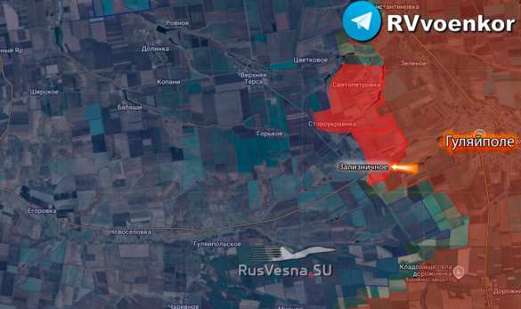 Армия России прорывается от Гуляйполя в глубину Запорожской области (КАРТА) | Русская весна